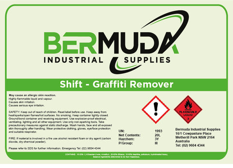 Shift - Graffiti Remover (Unpainted Surfaces)